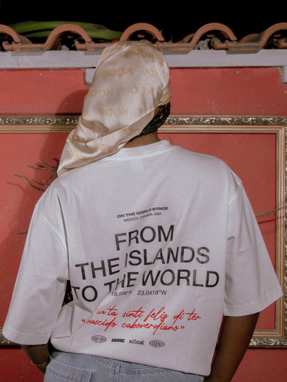 "From The Islands To The World" Tee