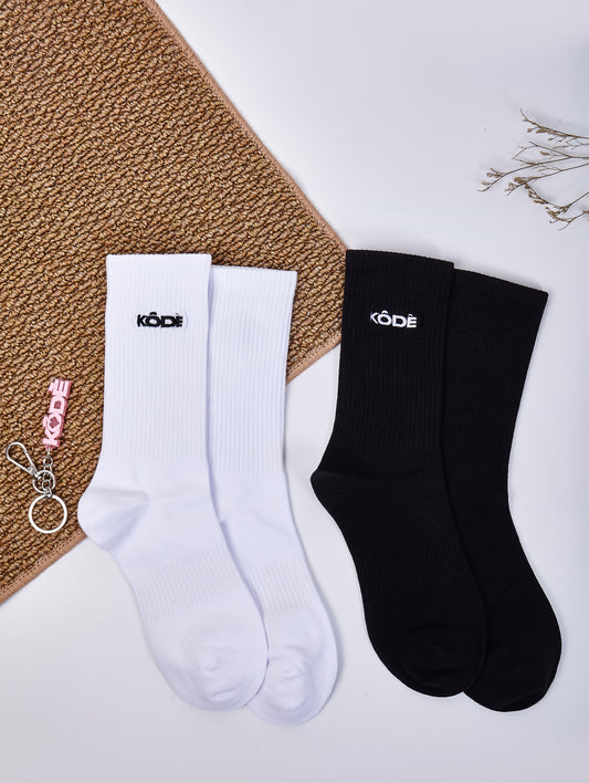Classic Socks White/Black