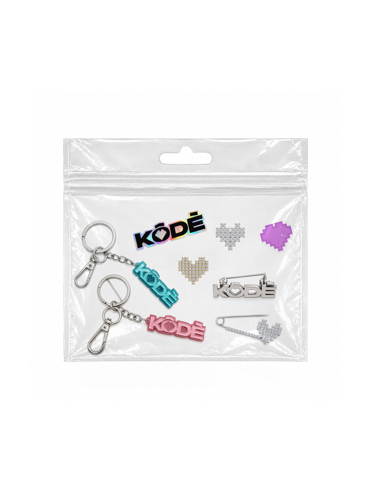 Kôdè Stickers & Pins Pack
