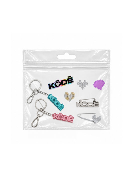Kôdè Stickers & Pins Pack