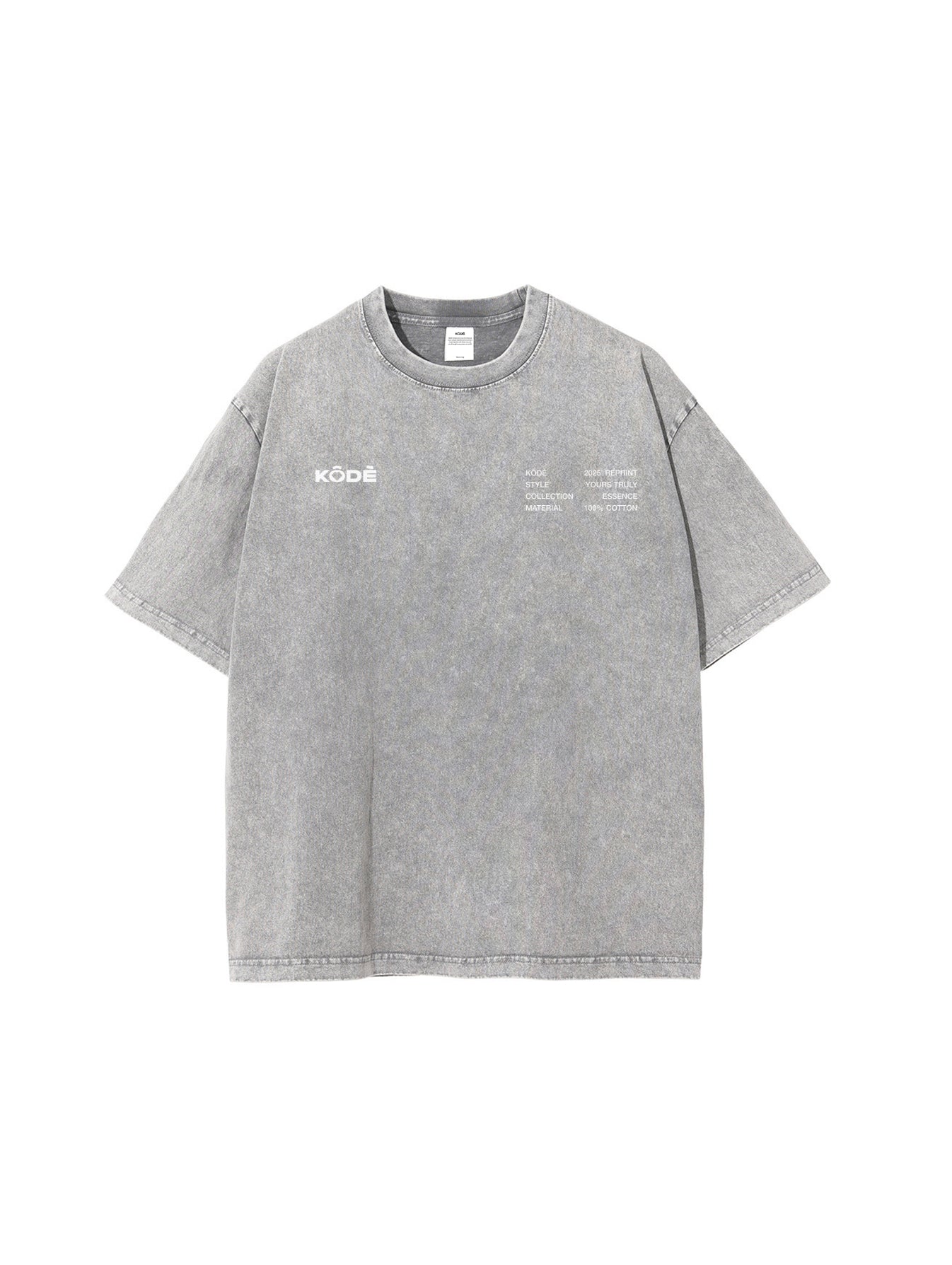 Essence Gray Graphic Tee
